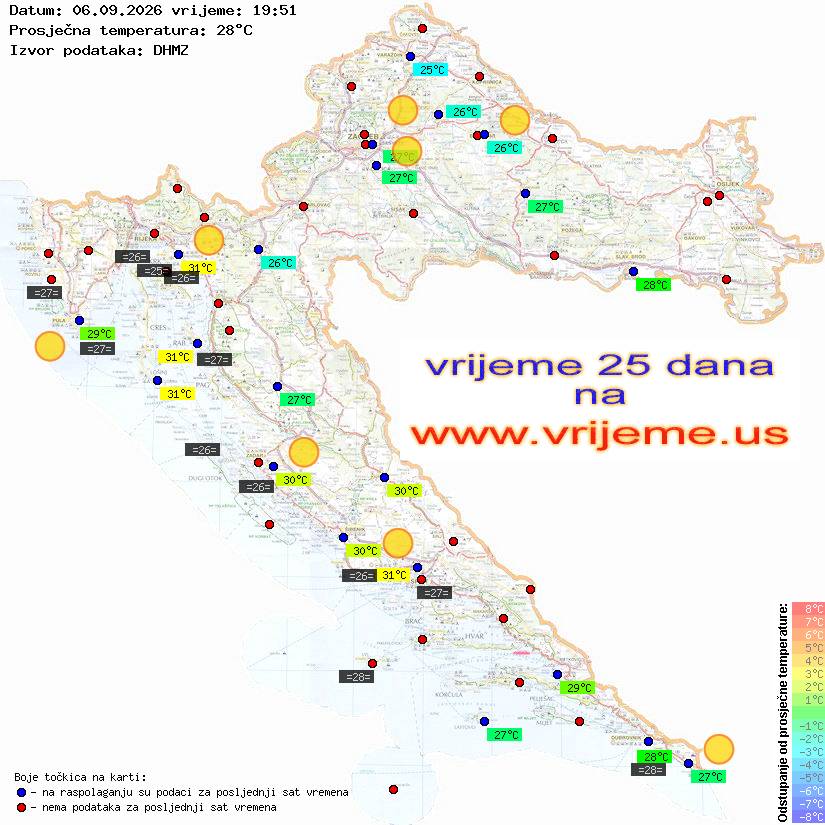 Vrijeme danas