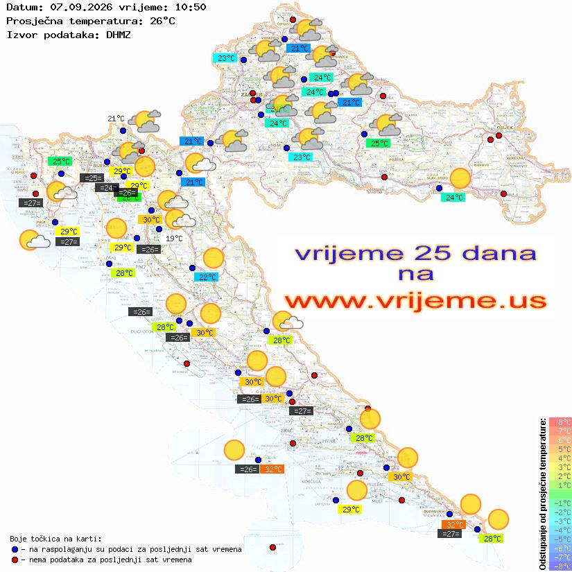 Vrijeme danas