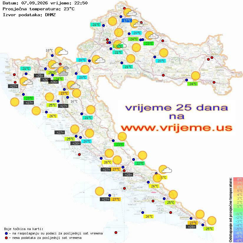 Vrijeme danas