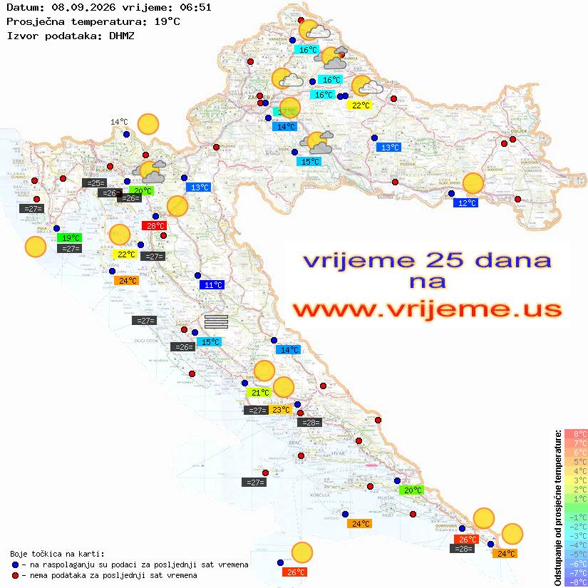 Vrijeme danas