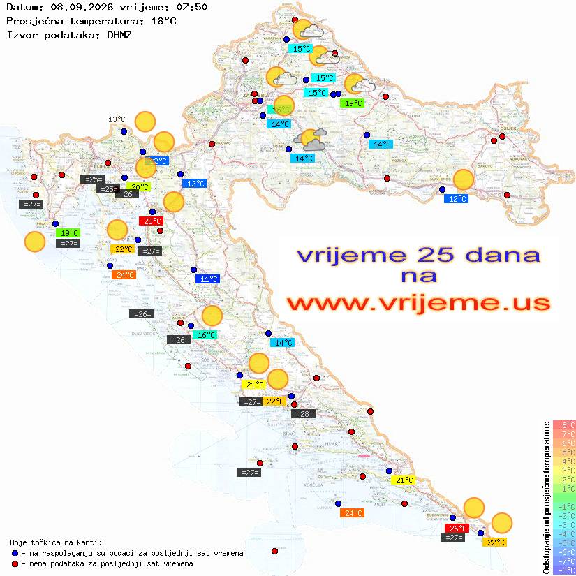 Vrijeme danas