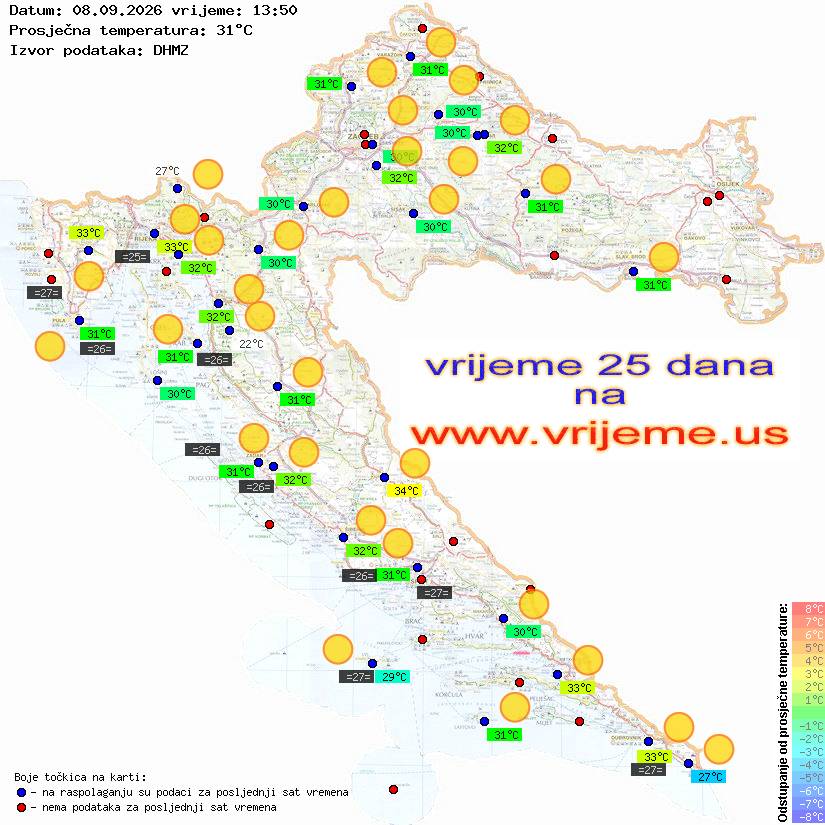 Vrijeme danas