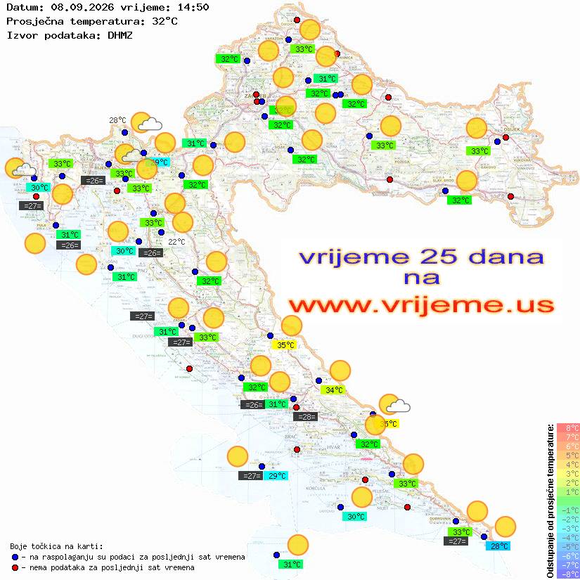 Vrijeme danas
