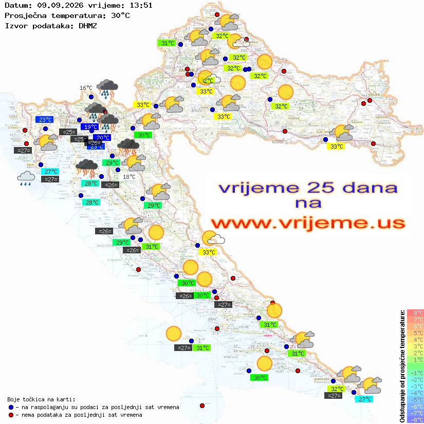 Vrijeme danas