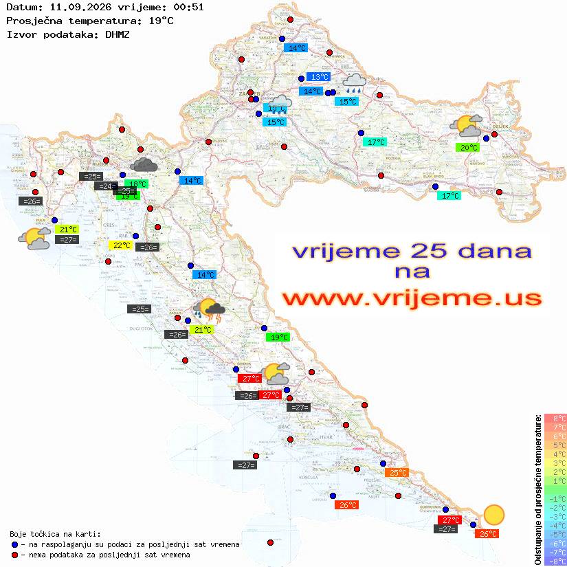 Vrijeme danas