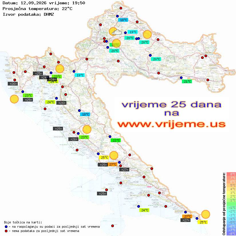 Vrijeme danas