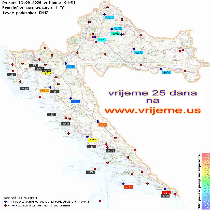 Vrijeme danas