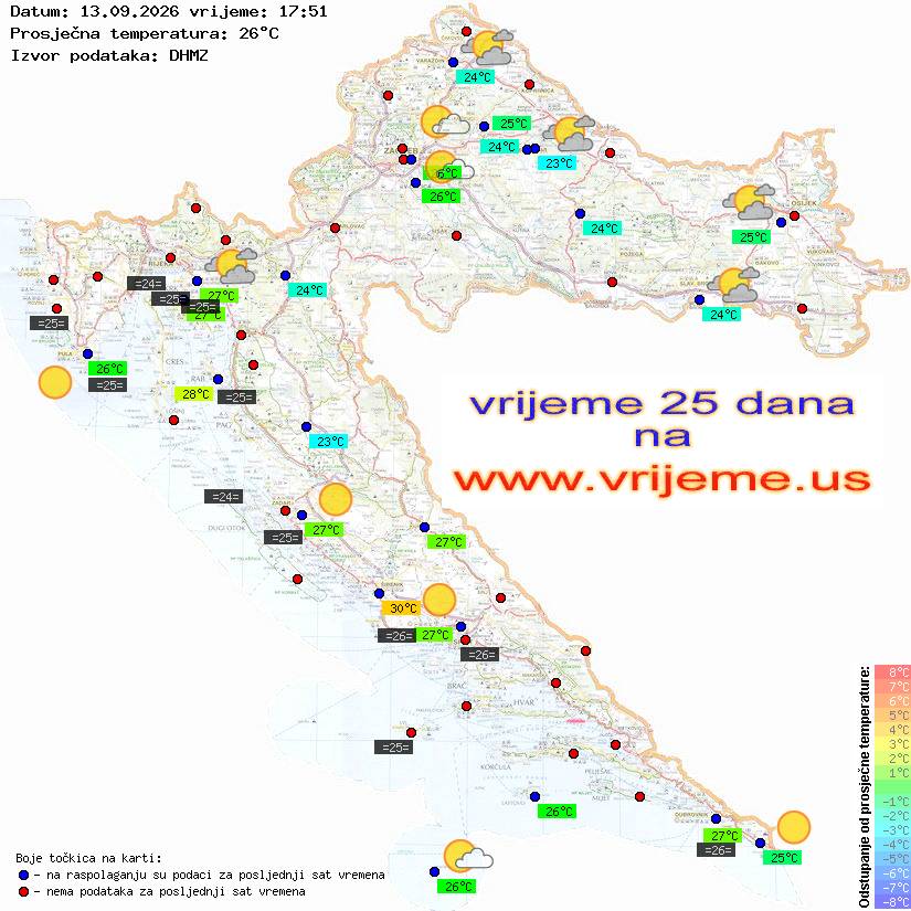 Vrijeme danas