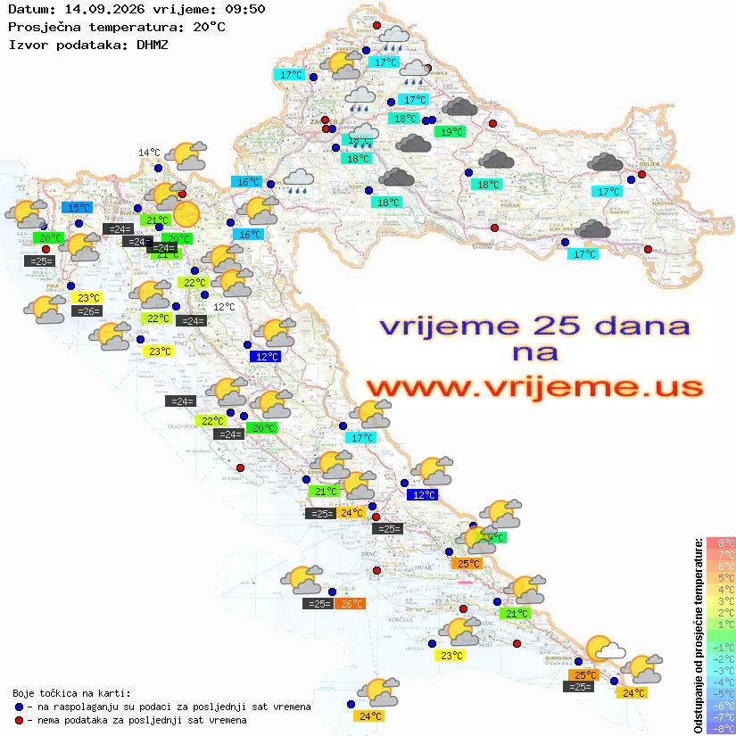 Vrijeme danas
