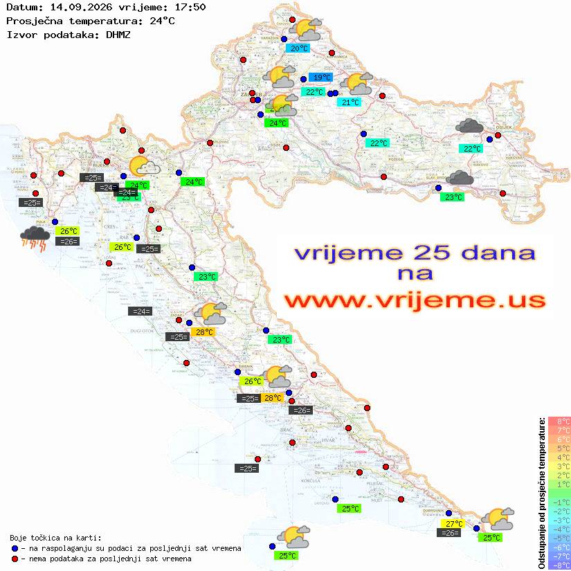 Vrijeme danas