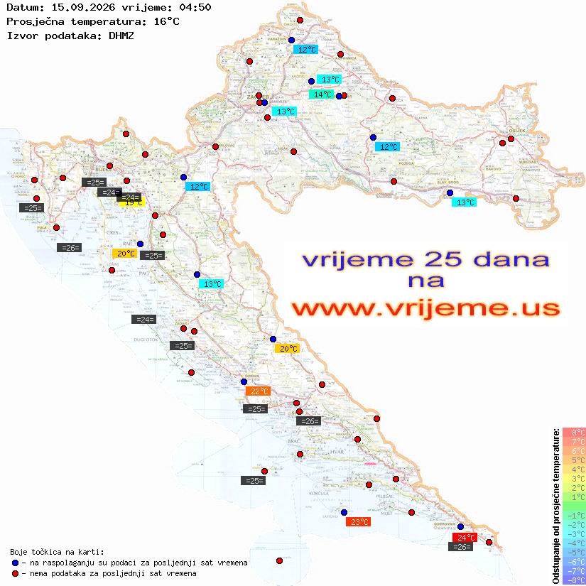 Vrijeme danas