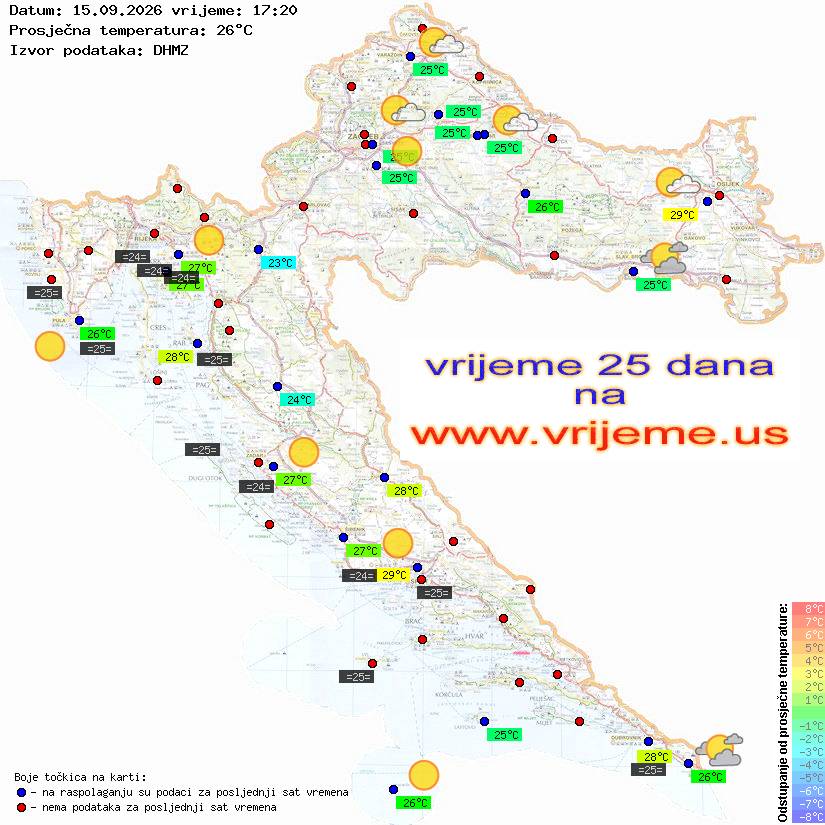 Vrijeme danas