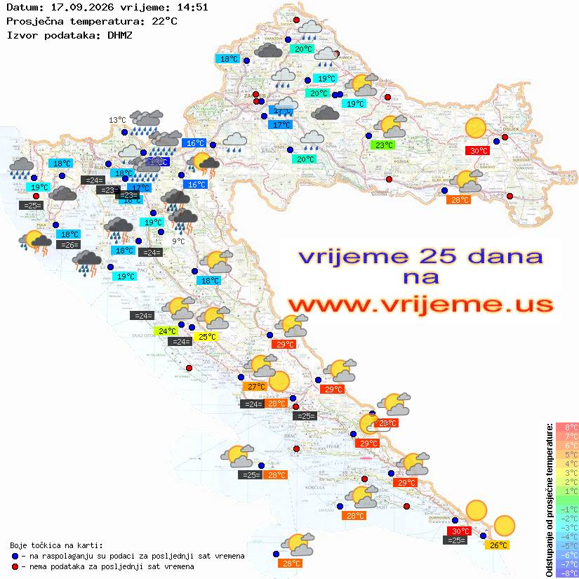 Vrijeme danas