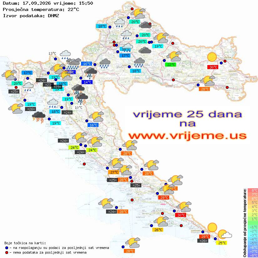 Vrijeme danas