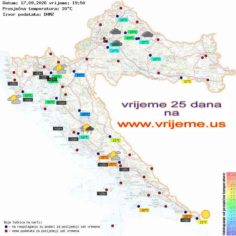 Vrijeme danas