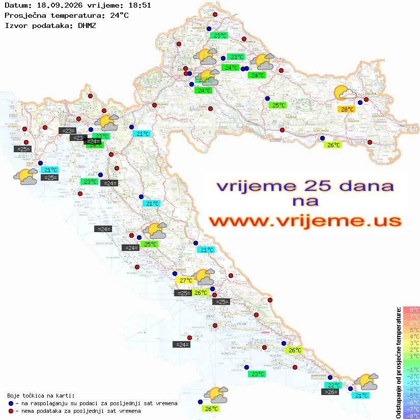 Vrijeme danas
