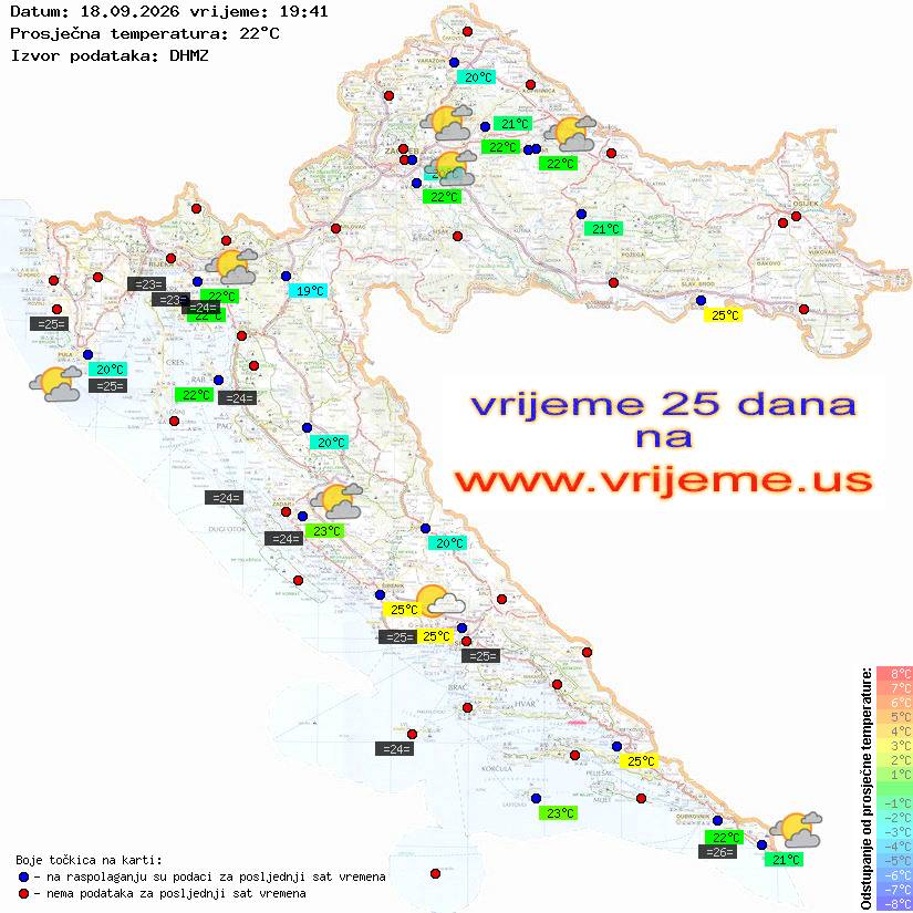 Vrijeme danas