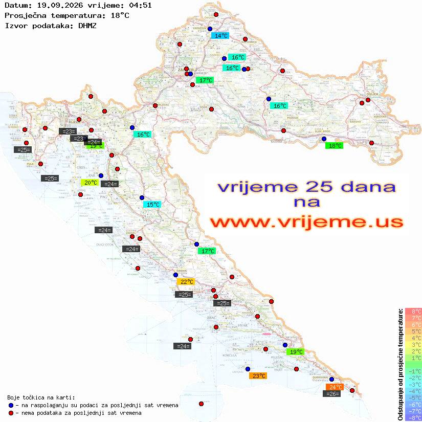 Vrijeme danas