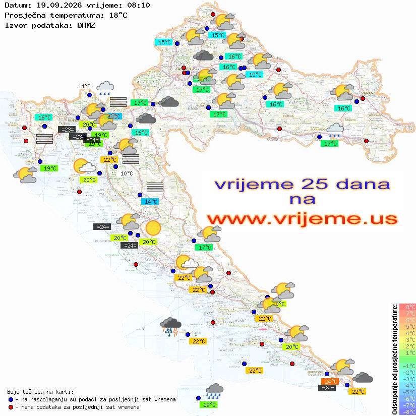 Vrijeme danas