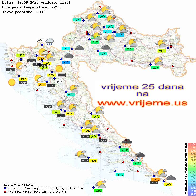 Vrijeme danas