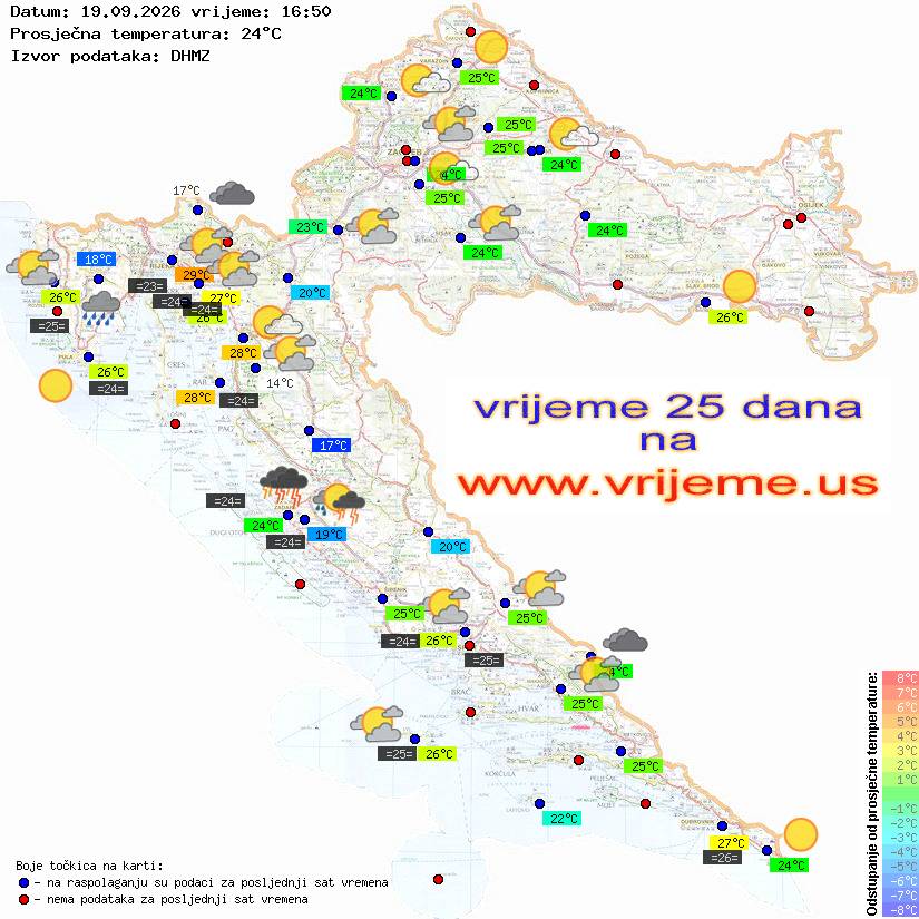 Vrijeme danas