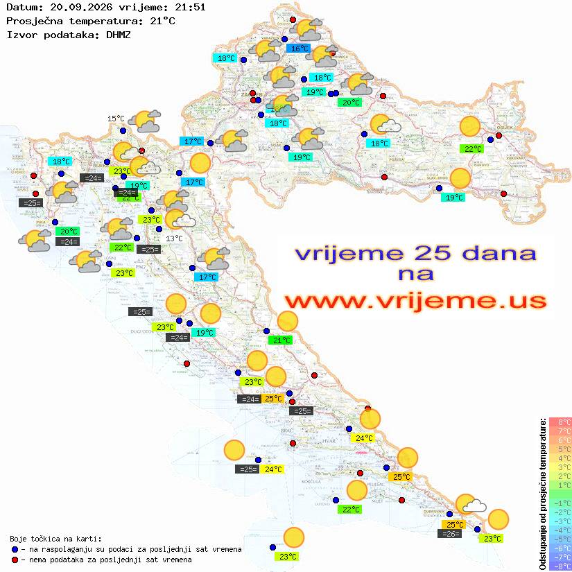 Vrijeme danas
