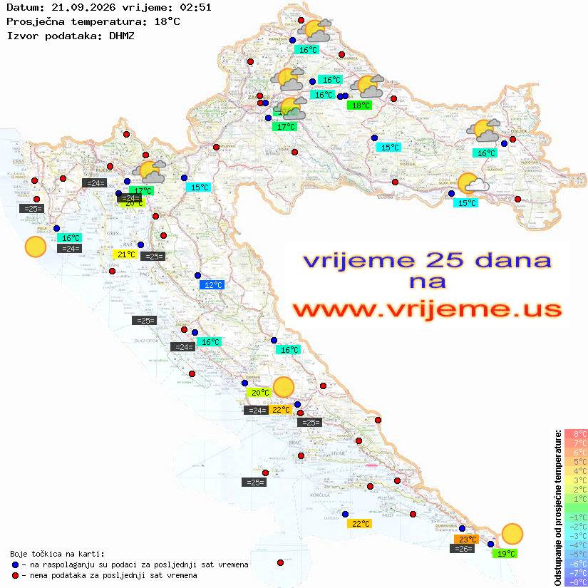 Vrijeme danas