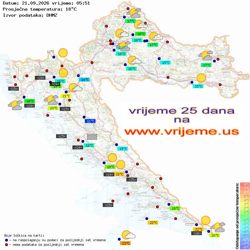 Vrijeme danas