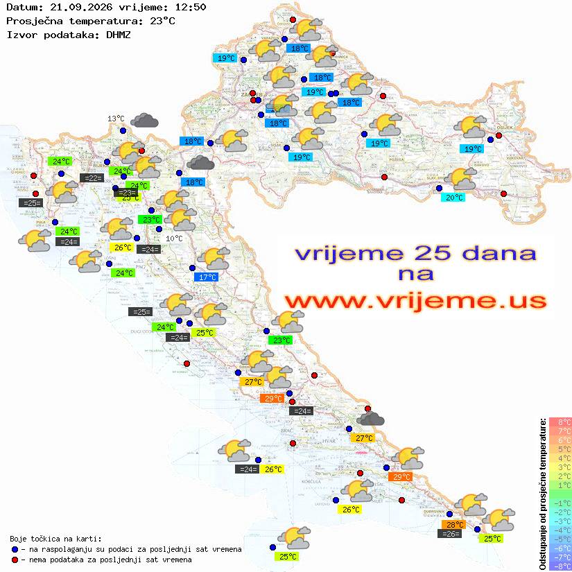 Vrijeme danas