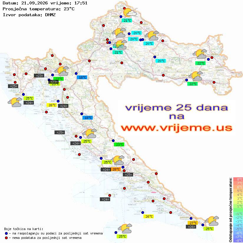 Vrijeme danas
