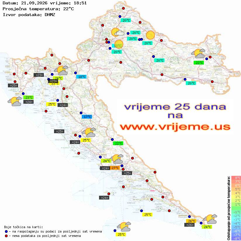 Vrijeme danas