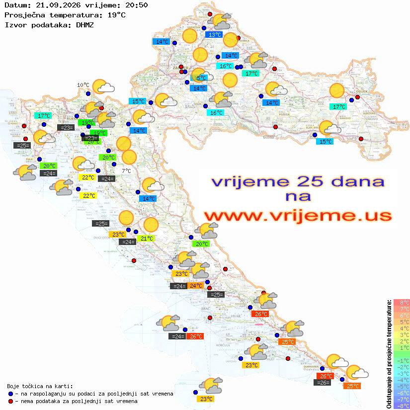 Vrijeme danas