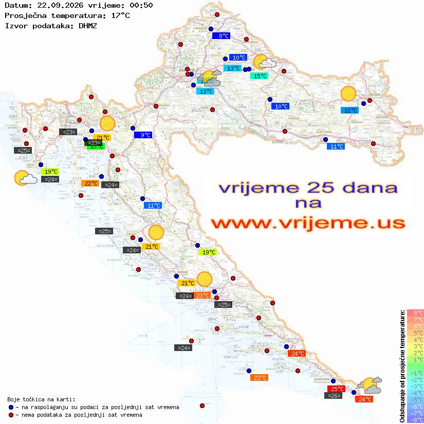 Vrijeme danas