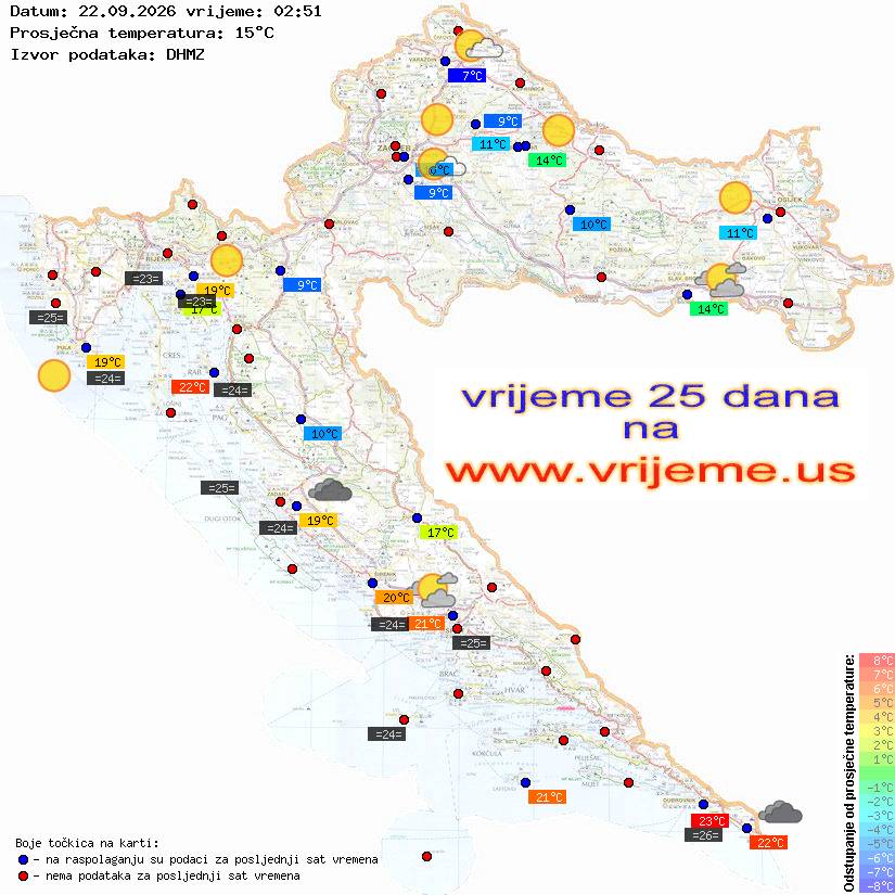 Vrijeme danas