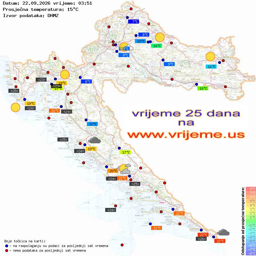 Vrijeme danas