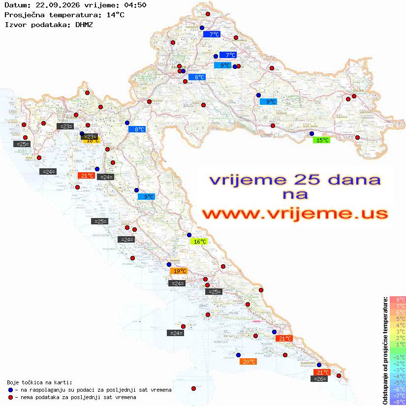 Vrijeme danas