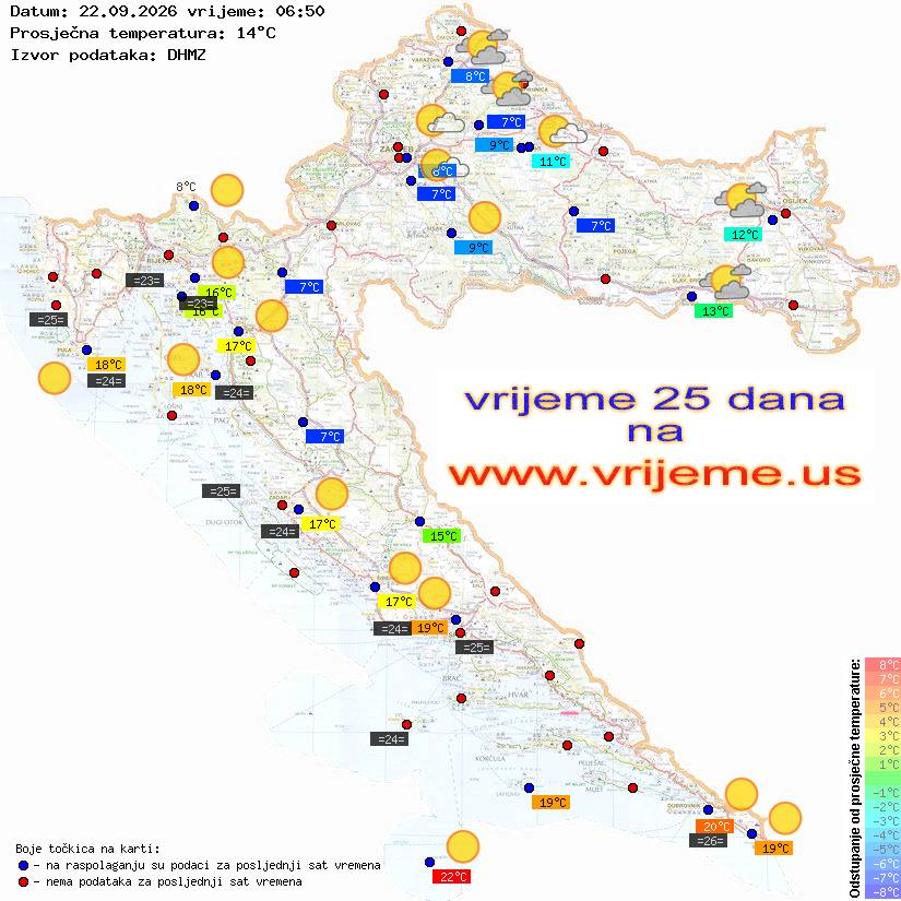 Vrijeme danas