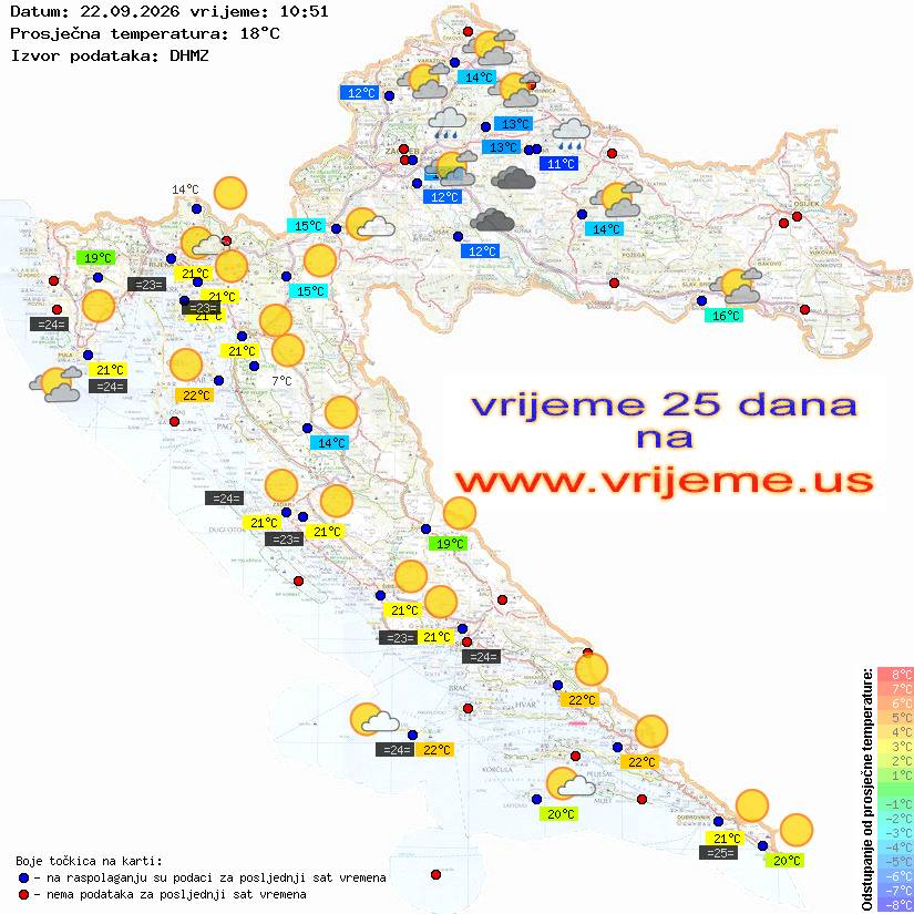 Vrijeme danas