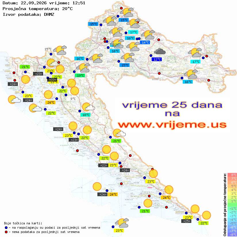 Vrijeme danas