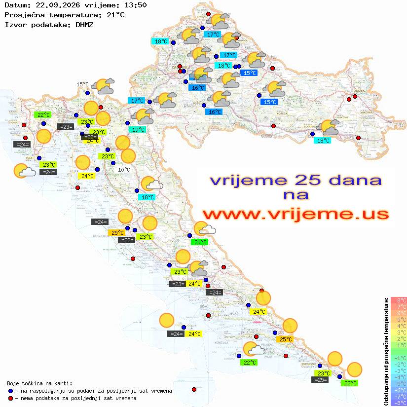Vrijeme danas