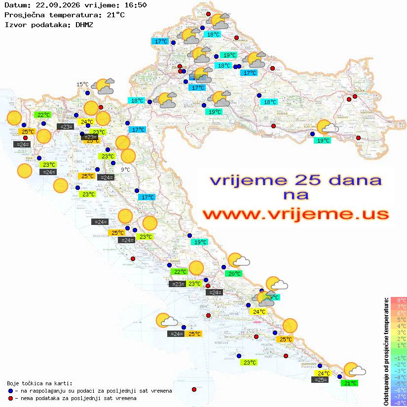 Vrijeme danas