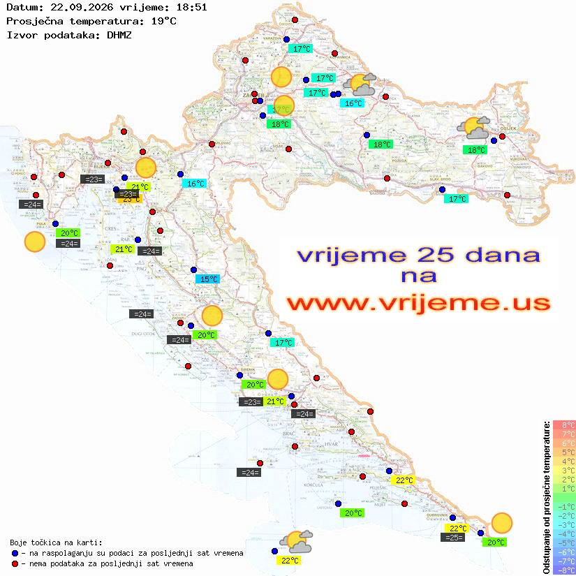 Vrijeme danas