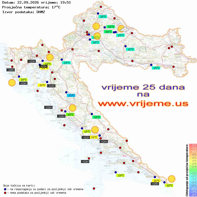 Vrijeme danas