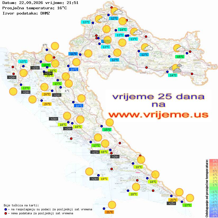 Vrijeme danas