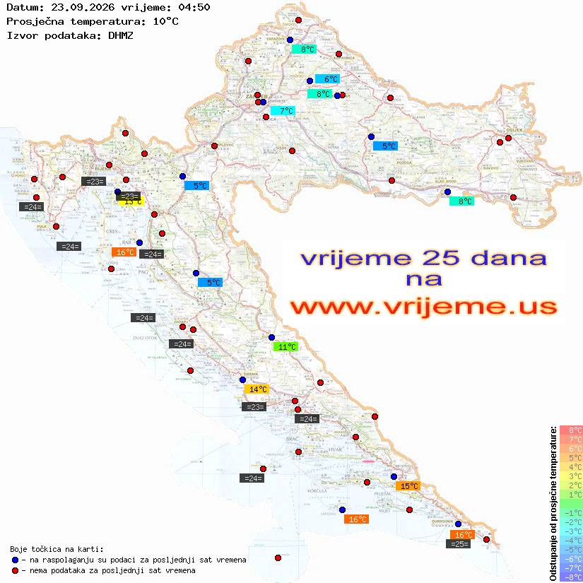 Vrijeme danas