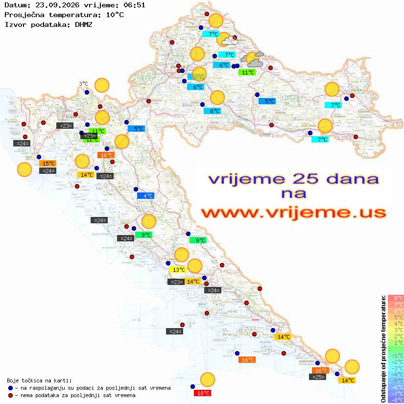 Vrijeme danas