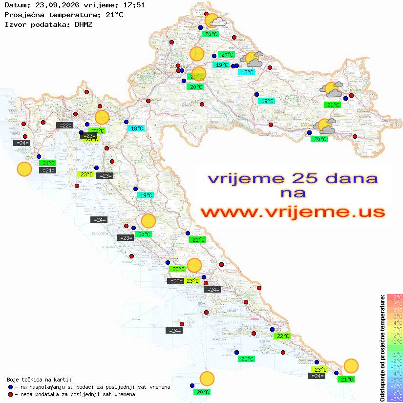 Vrijeme danas