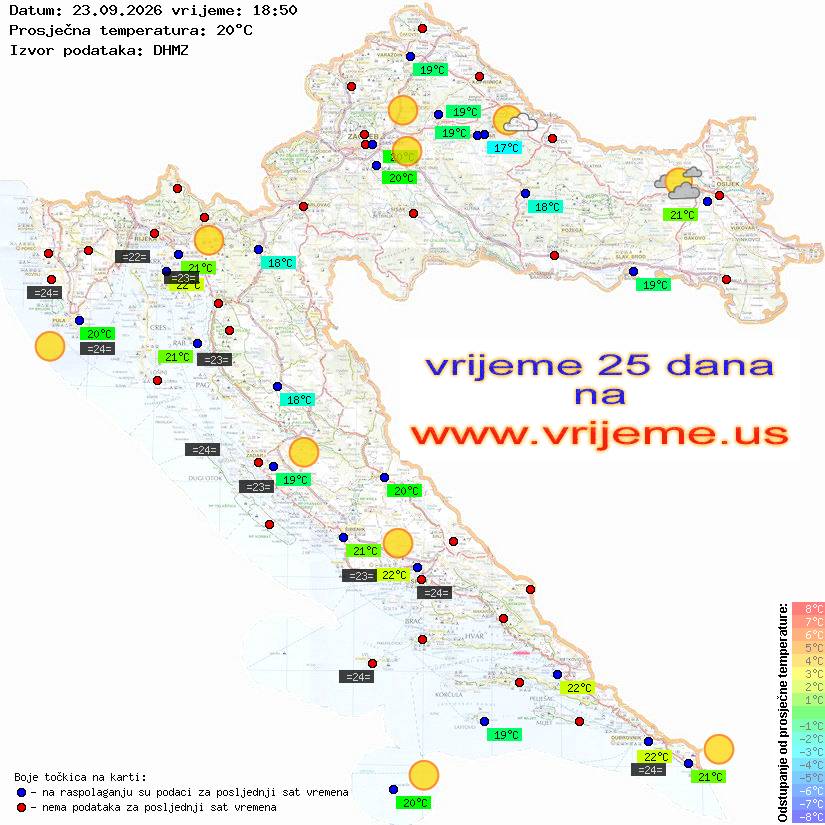 Vrijeme danas