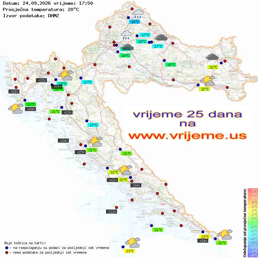 Vrijeme danas