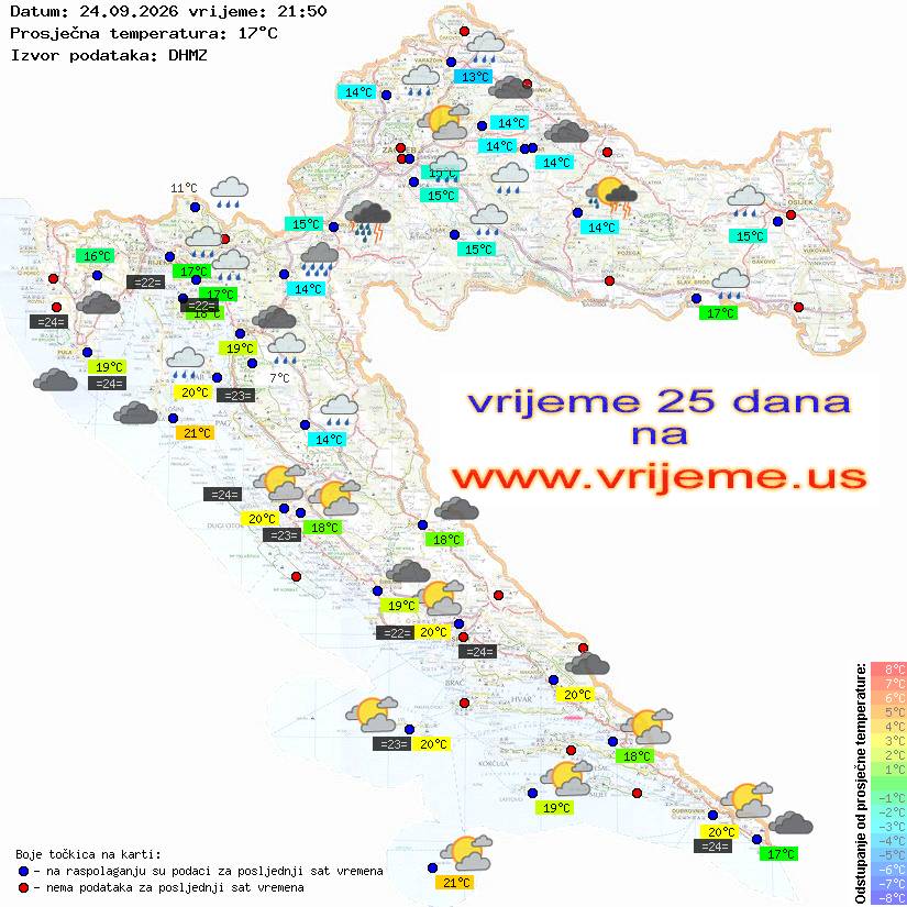 Vrijeme danas